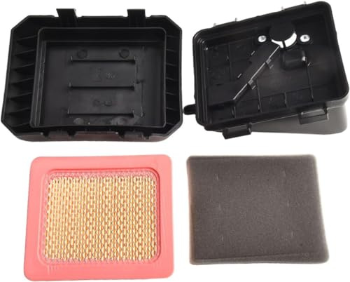 4 stück Luftfiltergehäuse Set, Filtergehäuse Rasenmäher Motor Ersatzteil, Kompatibel mit AL-KO Motor 140 QSS 160 QSS PRO