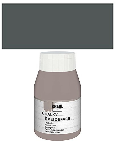 NEU Kreul Chalky Kreidefarbe 500ml Volcanic Gray
