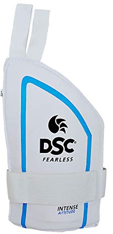 DSC Intense Attitude1 Innenschenkelpolster | Beinschutz für ultimativen Komfort und Sicherheit | Herren | Weiß
