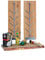 Flammlachsbrett, Räucherbrett, Flammlachs Brett aus dt. Lärche. Geeignet für Feuerschalen,Outdoor Grill und natürlich zum Verschenken ! (2, Lärche Super Set)
