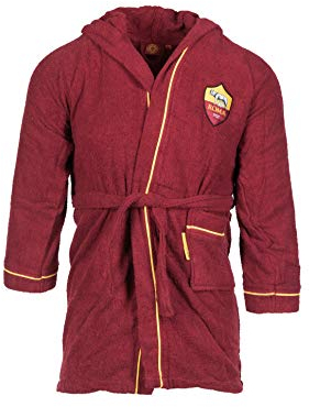 AS ROMA ACCAPPATOIO BAMBINO MICROSPUGNA IN BUSTA - 12/14 ANNI