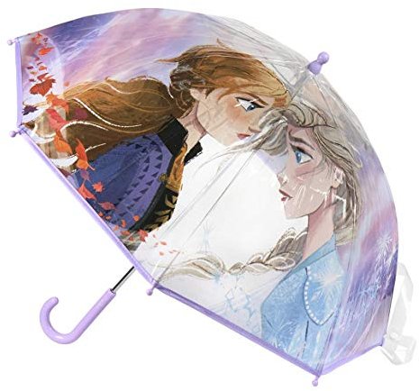 Frozen 2 Disney Ombrello Bambina Trasparente