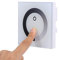 DEWIN Dimmer,12V-24V Wand Touch Panel Dimmer, Zubehörwerkzeug für Wandschalter Controller für Einfarbigen LED Lichtstreifen (Weiß)