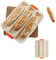 Baguette Baking Tray (for 3 baguettes) Silicone French Bread Baking Mould - Non-Stick French Style Bread Stick Loaf Baking Molds for Breads, 34x24cm