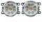 YSSMAO Für Nissan Navara D40 Note E11 Pathfinder R51 Nebelscheinwerfer LED-Birnen Für Mitsubishi L200 Outlander 2 Pajero 4 Galant Grandis 2 Stücke,Gelb
