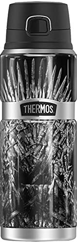 Game of Thrones Iron Throne Metallic Photo THERMOS STAINLESS KING Stainless Steel Drink Bottle, Vacuum Insulated & Double Wall, 24oz