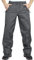 33,000ft Men's Waterproof Trousers Lightweight Breathable Rain Overtrousers with Zip Pockets, Outdoor Windproof Rain Over Pants for Golf Hiking Fishing Cycling Gray XL/32 Inseam