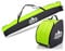 Rawstyle Skitasche Ski-Schuh-Tasche Set SKI-Tasche 160cm 180cm 190cm wasserdicht Ski Bag Ski Cover Wintersport Kombi (schwarz-hellgrün, Set 160cm)