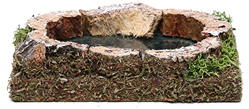 Holyart Teich aus Kork, 3x15x10 cm, für DIY-Krippe