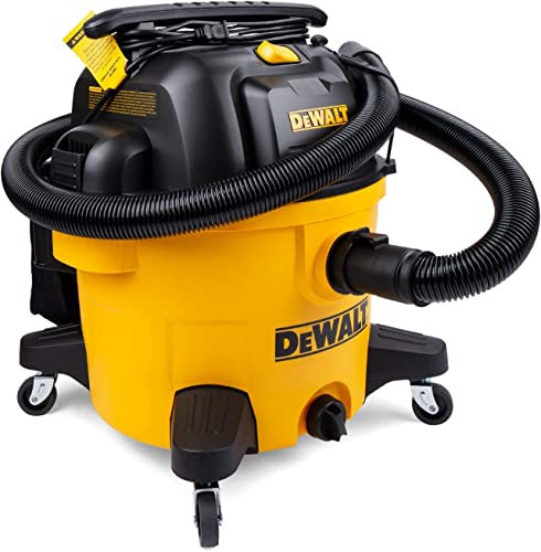 DEWALT 9 Gallon Poly Wet/Dry Vac, Yellow