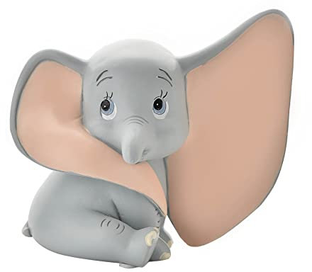 Happy Homewares Magical Moments Dumbo Spardose aus Kunstharz - Die für einen leidenschaftlichen Fan - Offiziell lizenziert