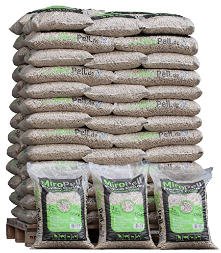 Miscanthus Pellets 1 Palette 65 Säcke