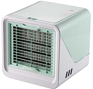 XJKH Ventilador portátil de aire acondicionado, para el hogar, la oficina o el dormitorio con ventilador silencioso de refrigeración de escritorio y humidificador, aire acondicionado portátil