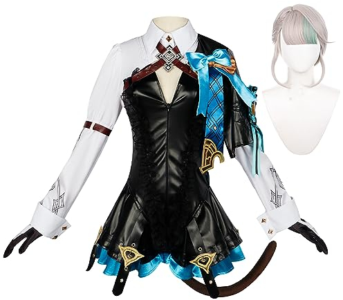 Gooyeh Fatui/Focalors/Klee/Lynett/Alhaitham/Yae Miko/Eula/Faruzan/YoimiyaCosplay Kostüme Anime Spielcharaktere Anime Cosplay Kostüme Komplettset Themen Partys Halloween Cosplay Kostüme