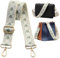 Navaris Handtaschengurt 75-138cm - Tragegurt für Handtasche - Taschengurt zum Wechseln - Taschenriemen - Handtaschen Gurt Trageriemen - Schultergurt für Taschen in Boho Beige