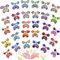 20 Pack Magic Flying Butterfly, Rubber Band Powered Butterfly Magic Fairy Flying Butterfly Card for Birthday Gifts, Performance Props, Surprise Gifts, Magic Show Decoration