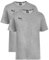 PUMA T-Shirt 2er Pack Doppelpack - Grey - Gr. XL