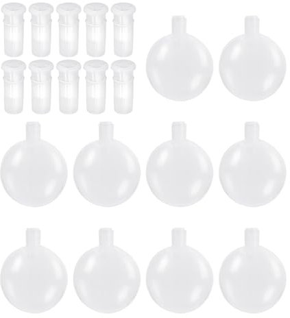 DHSBGWSX 10 unidades de airbag para amasar, 10 pipas de doble sonido, accesorios de juguete para gritar, chirridos, sonorizadores internos para muñecas