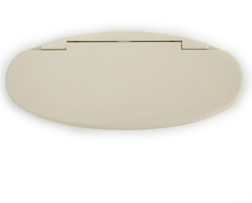 Vanity Mirror Cover For R55 R56 R60 Beige Sun Visor, Improved Visual ComFor For Fort, Long Lasting