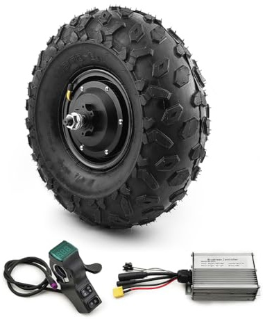 14.5 Inch Tire 350W Brushless Hub Motor Waterproof Plug Controller Kit (36V 350W)
