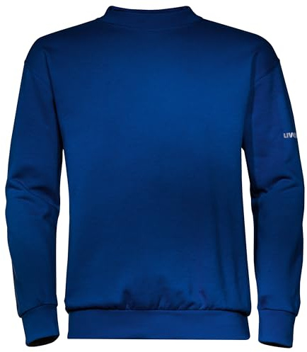 Uvex Basic 88156 Herren-Arbeitsshirt - Weiße Männer-Sweatshirt