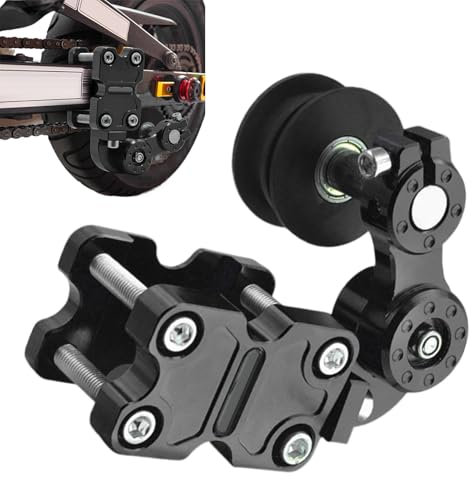 Tensor de cadena, herramienta de ajuste para cadenas de motocicleta, ajuste automático de la guía de tensión de la motocicleta - Tensor modificador de cadena para montar y andar en bicicleta
