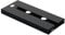Sunicon Wine Glass Holder, Under Shelf Cabinet Wine Glass Rack Plastic Stemware Rack, Space Saving Glassware Drying Storage Hanger for Kitchen, Bar and Restaurant (Black)