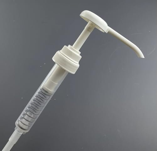 38mm Pelican Pump Dispensers for 5 Litre Jerrycan Containers – 30ml Dose Per Pump White