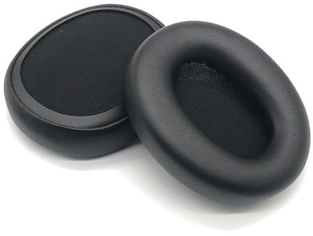 Replacement Ear Pads Compatible with Skullcandy Crusher ANC 2 Headphones, Cooling Cloth Ear Cushions for Crusher ANC 2 Headset, Black