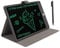 Oreilet Tableta de Escritura LCD de 12 Pulgadas con Estuche PU, Bolígrafo, Tableta de Dibujo de Tablero de Garabatos, Nota Electrónica Que Tome Almo