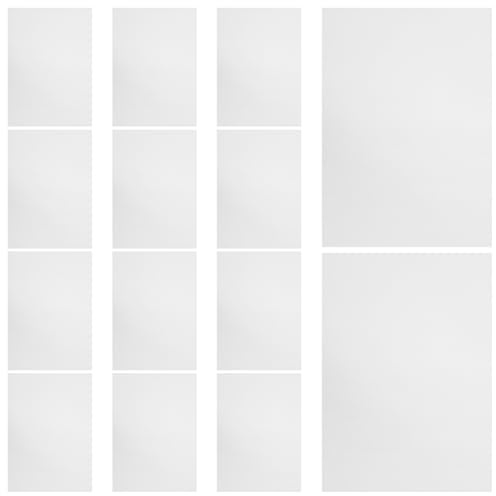 KOMBIUDA 20 Blatt Saugfähiges Blumenpresspapier Schnelltrocknendes Löschpapier für Gepresste Blumen Weißes Selbstgemacht Bastelpapier für Naturschutz Handliches Format