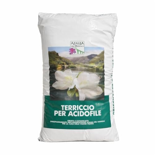 Terriccio per Piante Acidofile 20 Litri | Substrato Professionale | Azalee, Camelie, Gardenie e Rodod (1)