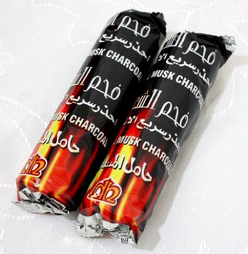 Hookah Charcoal 20 Tablets - Hooka Huka Sheesha Nargila Coals for Shisha Smoking by Hookah4sale Charcoal
