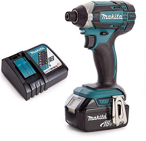 Makita DTD152Z LXT 18v Impact Driver Body with 1 x 5Ah Battery & Charger