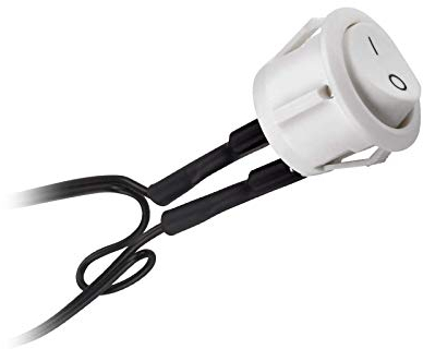 Wippschalter für LED Leuchten mit mini AMP Stecksystem 12 V max. 36 W IP20 Kippschalter Schalter von SO-TECH®