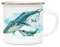 ilka parey wandtattoo-welt Tasse Kinder mit Namen Kinderbecher Wal mit Kind Junges & Name Wunschname Kaffeetasse Geschenk eb451