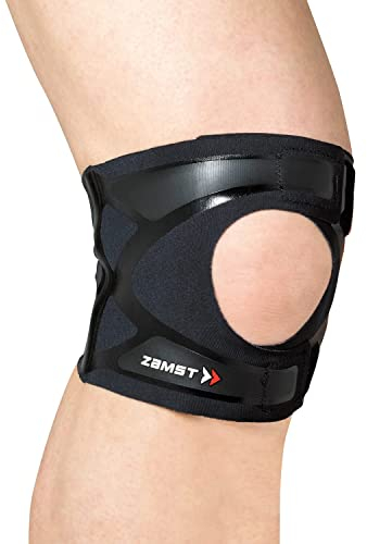 Zamst Filmista Rodillera Ultrafina: Rodillera Deportiva para Hombres y Mujeres para Estabilización - Rodillera para Correr - M