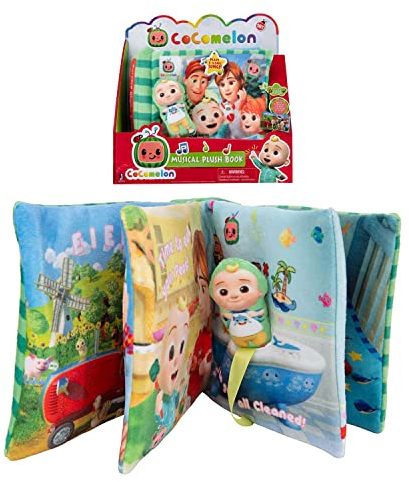 CoComelon Singing Time Plush Book, Various, WT80121