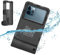 per iPhone 16e/15/14/13/12 Pro Max Plus Immersioni Custodia, Universale IP68 15m Impermeabile Cover per Tutti Telefono Cellulare da 4,7-6,9'' per All'aperto Fare surf Nuoto Snorkeling Foto Video-Nero