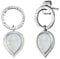 Engelsrufer Damen Ohrring Ohrstecker Mondstein in Tropfenform Pure Moon Silber aus Sterling Silber - Steckverschluss - nickelfrei