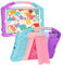 JOGUIIA iPad Mini 5/4/3/2/1 Hülle für Kinder,Premium-Silikonhülle für Apple iPad 7,9 Zoll Mini 5./4./3./2./1.Generation Eingebauter Standgriff(Mehrfarbig)