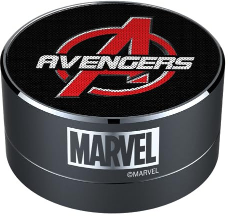 ERT GROUP bluetooth speaker Marvel Model Avengers 002, 3W portable speaker, Built-in microphone and FM radio, Micro SD card slot, Rechargeable battery