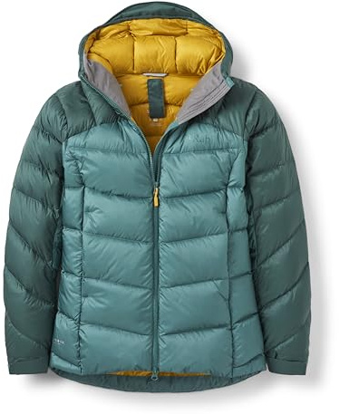 Rab Women's Neutrino Pro Down Jacket for Climbing & Mountaineering - Green Slate/Eucalyptus - X-Small