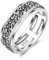 Sonnenblumen Fidget Ring Silber 925 Spinner Angst Ring Sonnenblumen Schmuck Geschenke Damen Herren