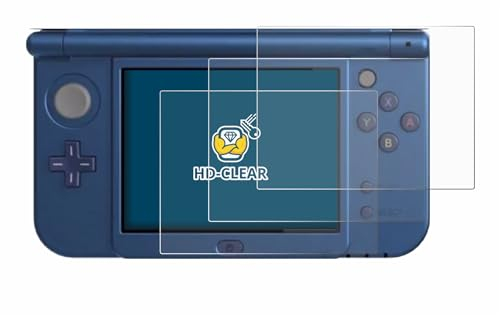 BROTECT Protector Pantalla para Nintendo New 3DS XL (Pantalla inferior) Protector Transparente (6 Unidades) Anti-Huellas