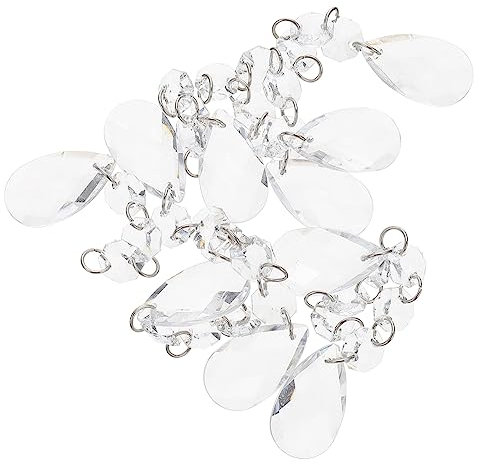 ifundom 10stücke Hängende Acryl-Dekoration Teiliges Für Stilvolle Lampen Hochzeiten Partys Farbige Pendels Für Garten Auto Modernes Design Für Festliche Anlässe