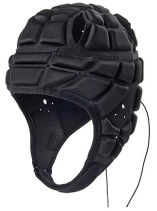 Casque de Rugby pour Enfants, Couvre-Chef de Football, Protection de Tête Souple et Rembourrée, Casque de Sport pour Jeunes Enfants