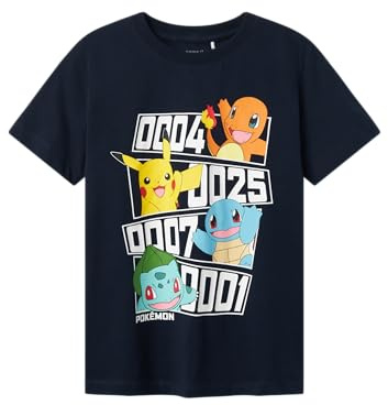 Name IT Jungen Nkmdazz Pokemon Nreg Ss Top Box Noos Sky, Dark Sapphire, 116 EU