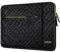 Lacdo Laptop Sleeve Case Bag for ASUS Vivobook/ZenBook/TUF Gaming 15, Lenovo IdeaPad 3 Chromebook 15, Acer Aspire 3, Dell Inspiron 15, HUAWEI MateBook D 15, HP Pavilion 15, Elegant Black