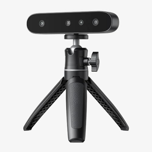 Creality CR Scan Ferret SE 3D Scanner, Handheld 3D Modell Scanner für 3D Drucker, 0,1mm Genauigkeit, kann schwarze/metallische Objekte scannen, Anti Shake Verfolgung